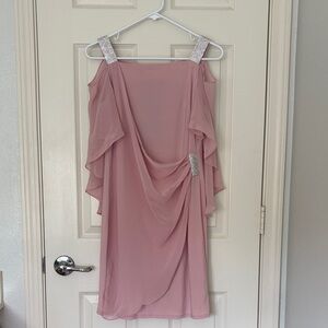 MSK pink dress